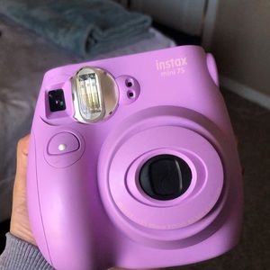 Purple Polaroid